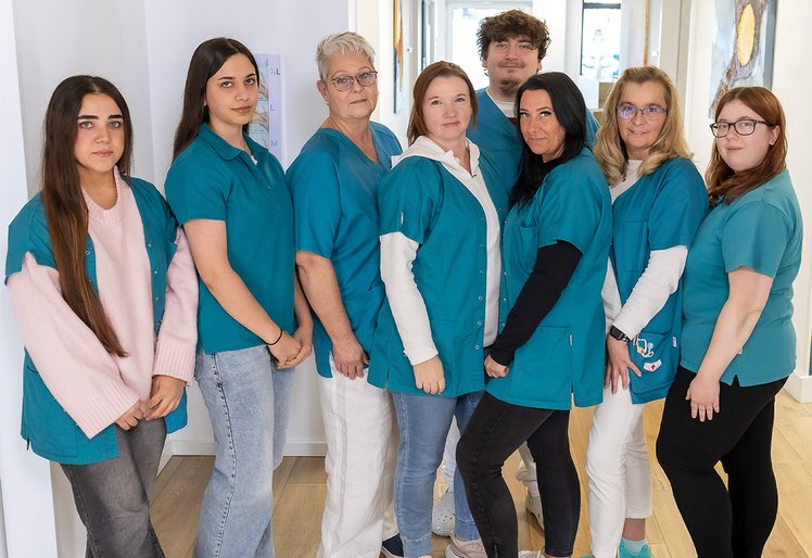 Das Team der Arztpraxis Gladbeck